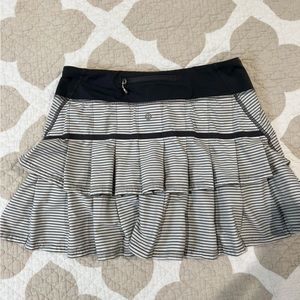 Lululemon Tennis Skirt (stripes)